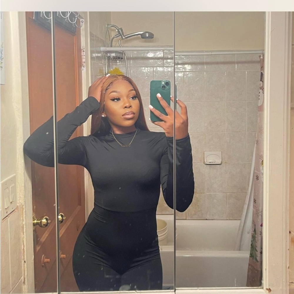 BLACK ONE PIECE JUMPSUIT
